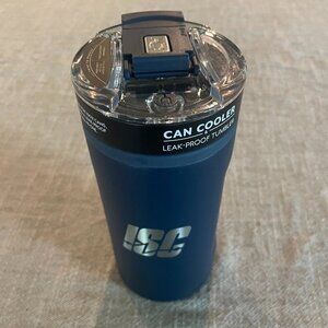 Brumate Navy 12-16 Ounce Can Cooler Leak Proof Tumbler There is Co. Logo!